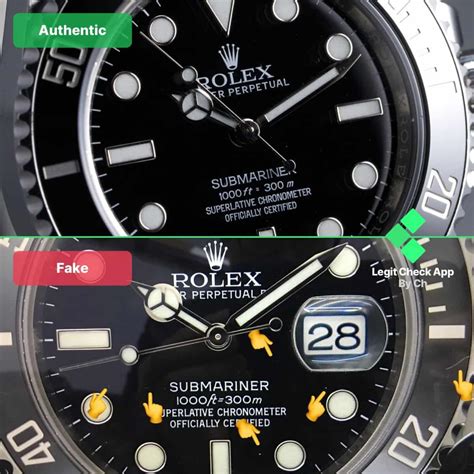 how can i tell if a rolex submariner is real|is my rolex submariner real.